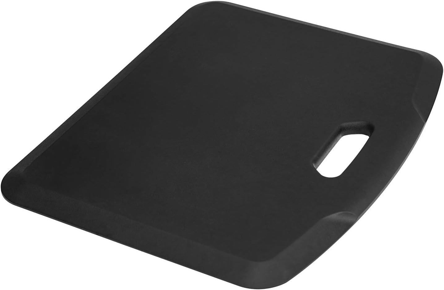 Mount-It! Anti Fatigue Floor Mat | Standing Comfort Mat for Standing Desk, Home, Office, Kitchen, Garage | Anti-Slip Washable Surface| 18″x22″ | Rubberized Gel Foam Black