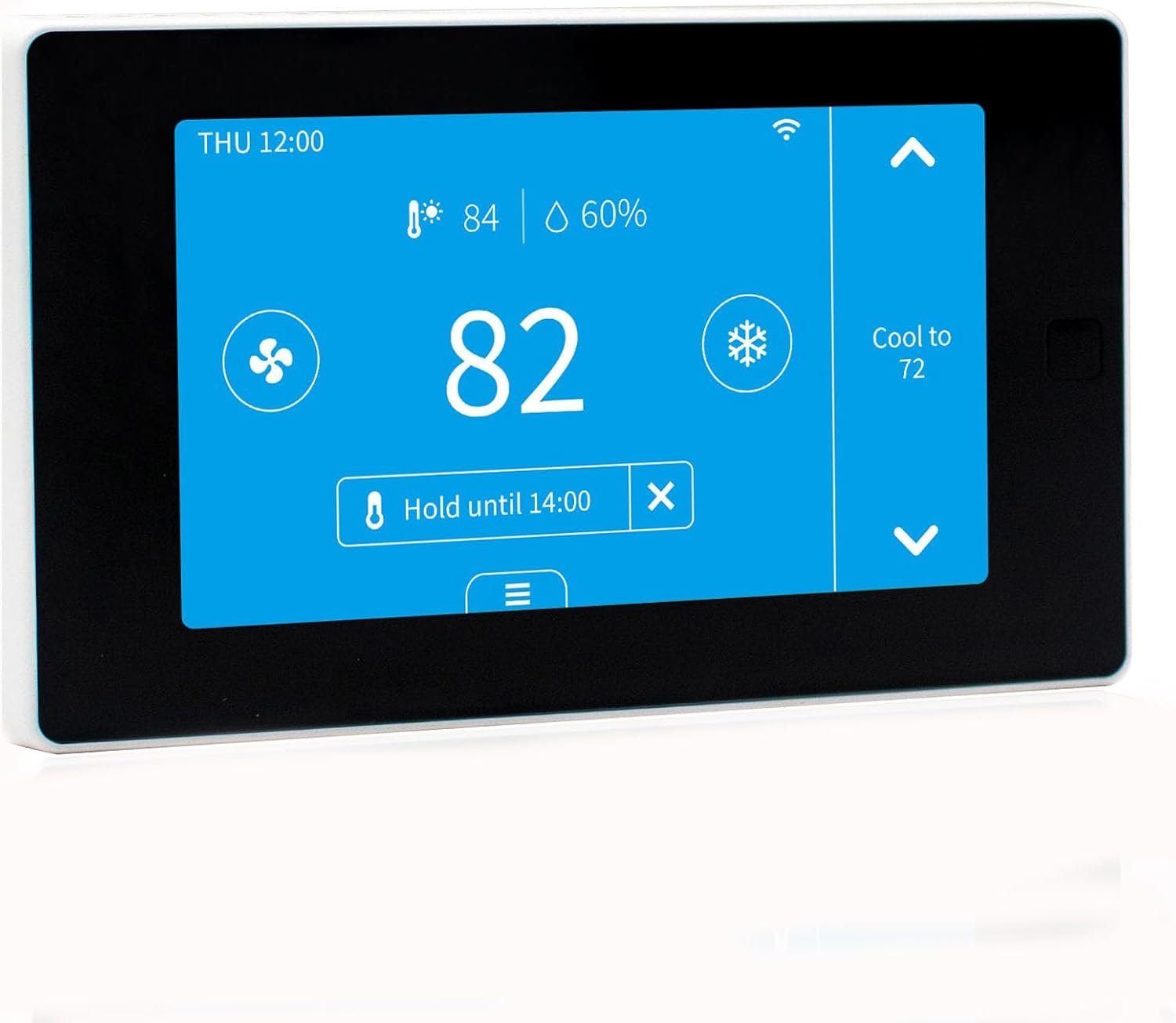 Smart Thermostats for Home with C-Wire Adapter, WiFi Thermostats Programmable Compatible with Alexa and Google Assistant,Energy Saving, Remote Control Tuya/Smart Life, C-Wire Require
