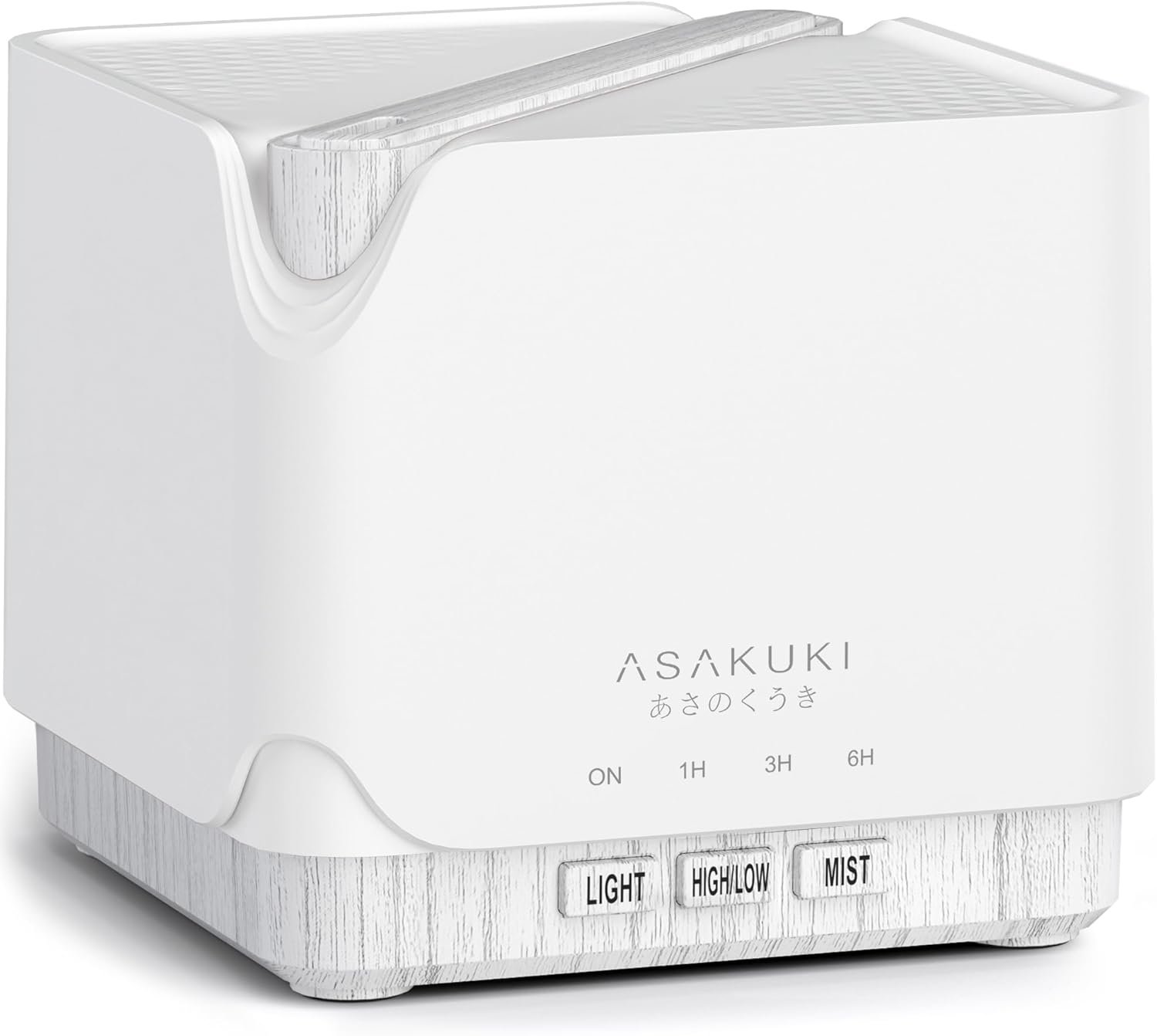 ASAKUKI Essential Oil Diffuser for Home, Large 700 ml Humidifier with Automatic Shut-Off, Quiet Aromatherapy Diffuser with 7 LED Lights for Living Room, Kitchen, Bedroom, Hotel – White