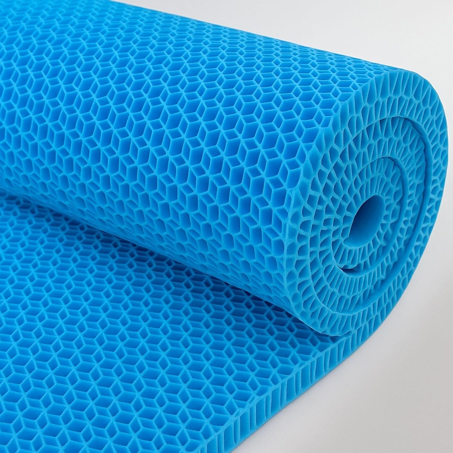Vive Cooling Gel Mattress Topper – Honeycomb Egg Crate Bed Pad for Hot Sleepers – Ultimate Comfort and Support Mattress Topper for Twin Size Beds – Cooling, Pressure Relief (Twin)