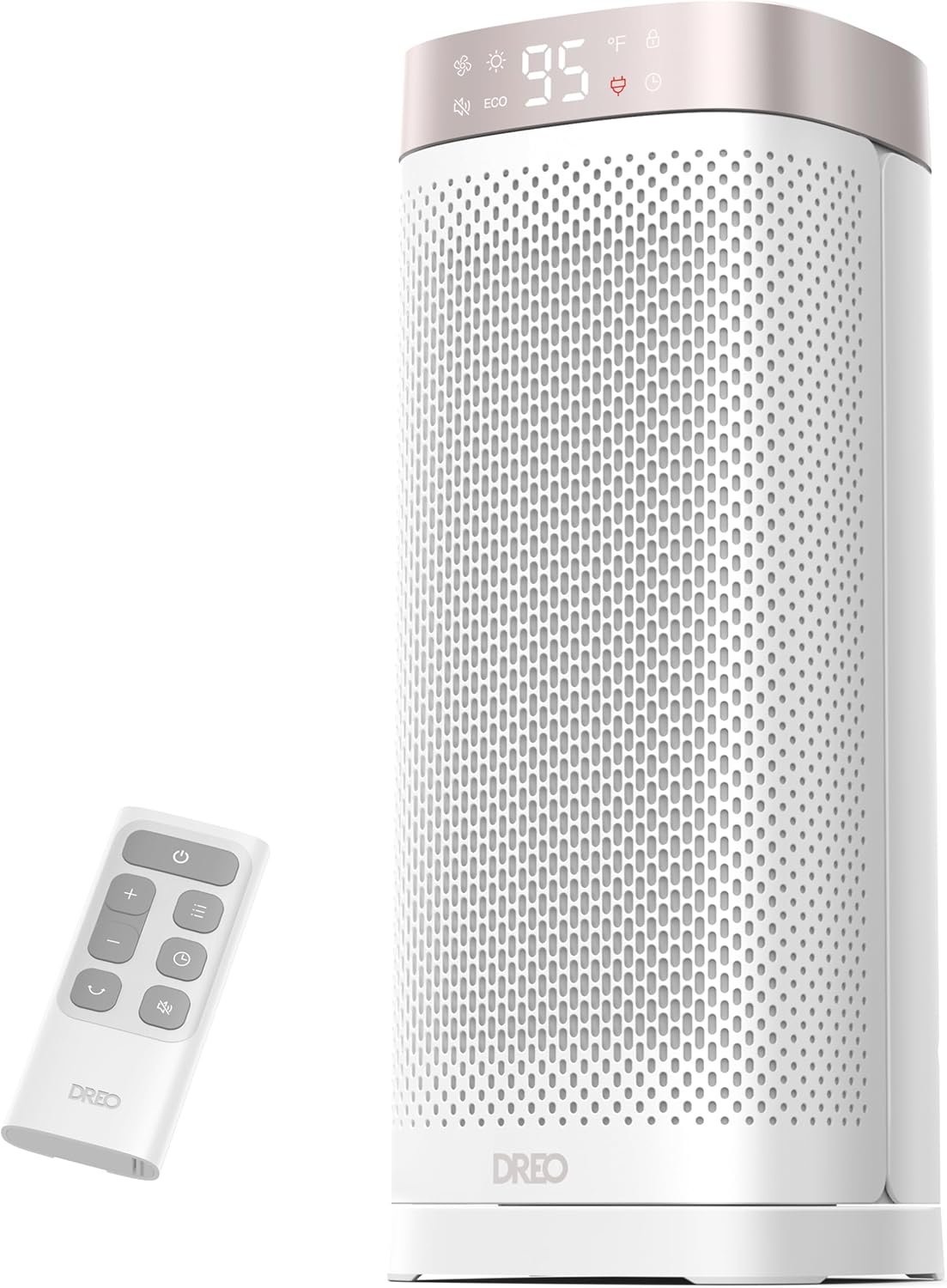 DREO Space Heaters for Indoor Use, 1500W Fast Heating Portable Heaters with Remote, Large PTC Ceramic Electric for Bedroom, 12H Timer, 70° Oscillation, Overheat Protection, Safety Heat for Home Office
