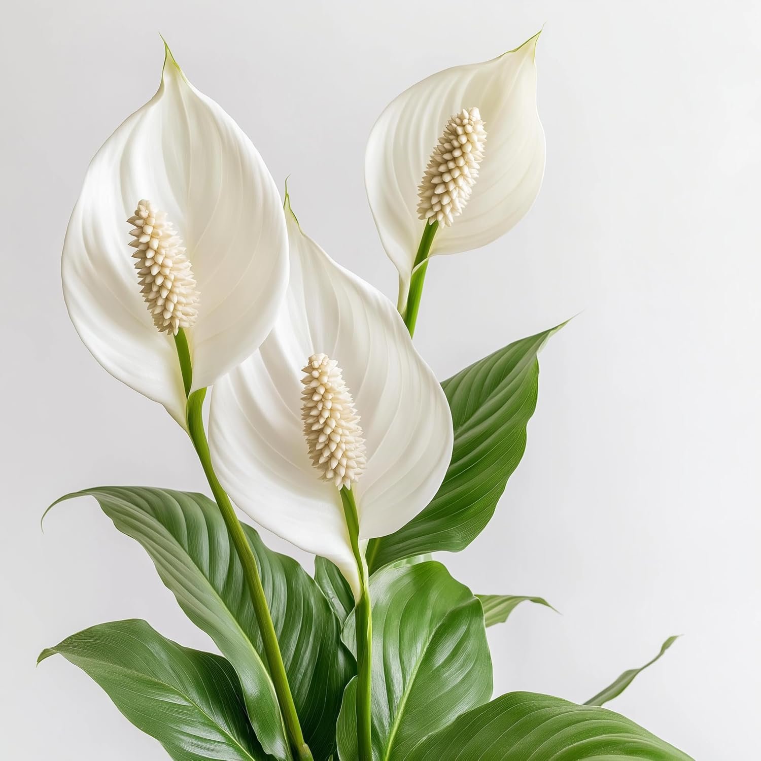 Spathiphyllum ‘Peace Lily’ Live Plant – Peace Lily Plant Live Houseplant- Indoor Air Purifier – Low Maintenance Flowering Indoor Plant – CA Seller (Small Plant, 4″ Pot, NOT Flowering Currently)