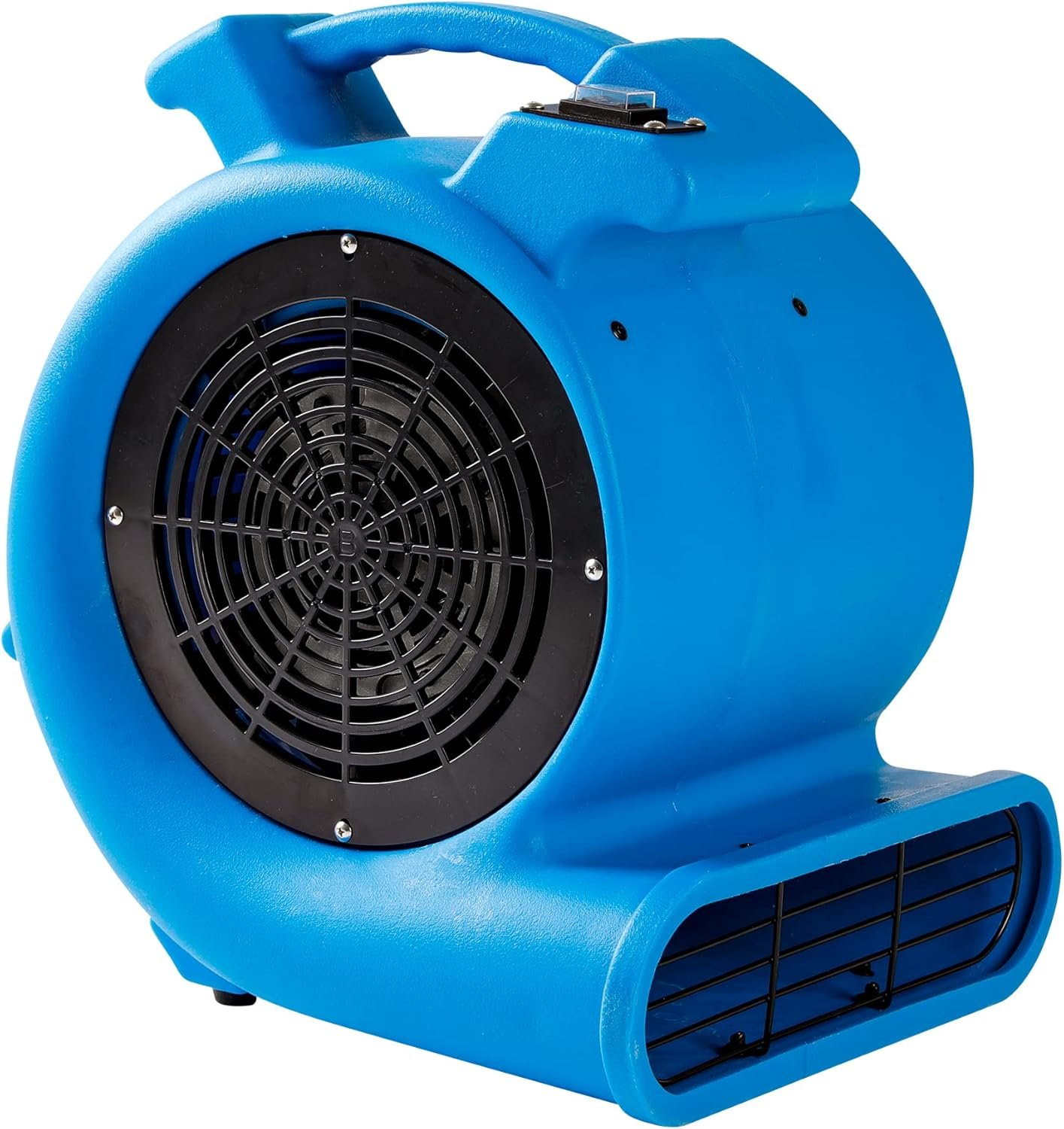 Mounto 1/2hp Air Mover Floor Drying Blower Fan – Powerful 1/2HP Motor Carpet Dryer, 2200 CFM Air Flow, Lightweight Design, 2-Speed Settings for Drying, Cooling & Circulation