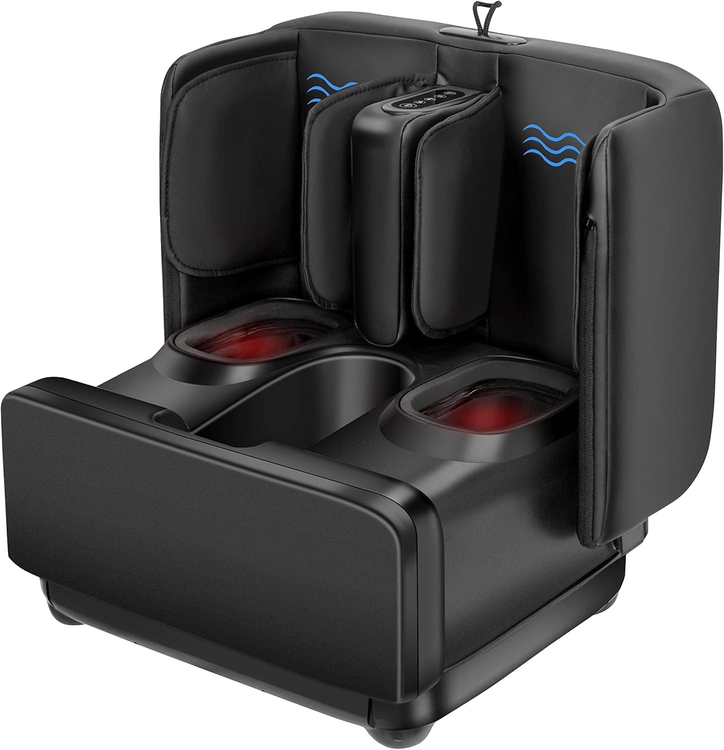 COMFIER 2 in 1 FSA Foot Massager Machine,HSA Shiatsu Foot and Calf Massager with Heat,Kneading,Vibration,Compression Massagers for Feet Health,Plantar Fasclitis,Mother‘s Day Gifts for Mom