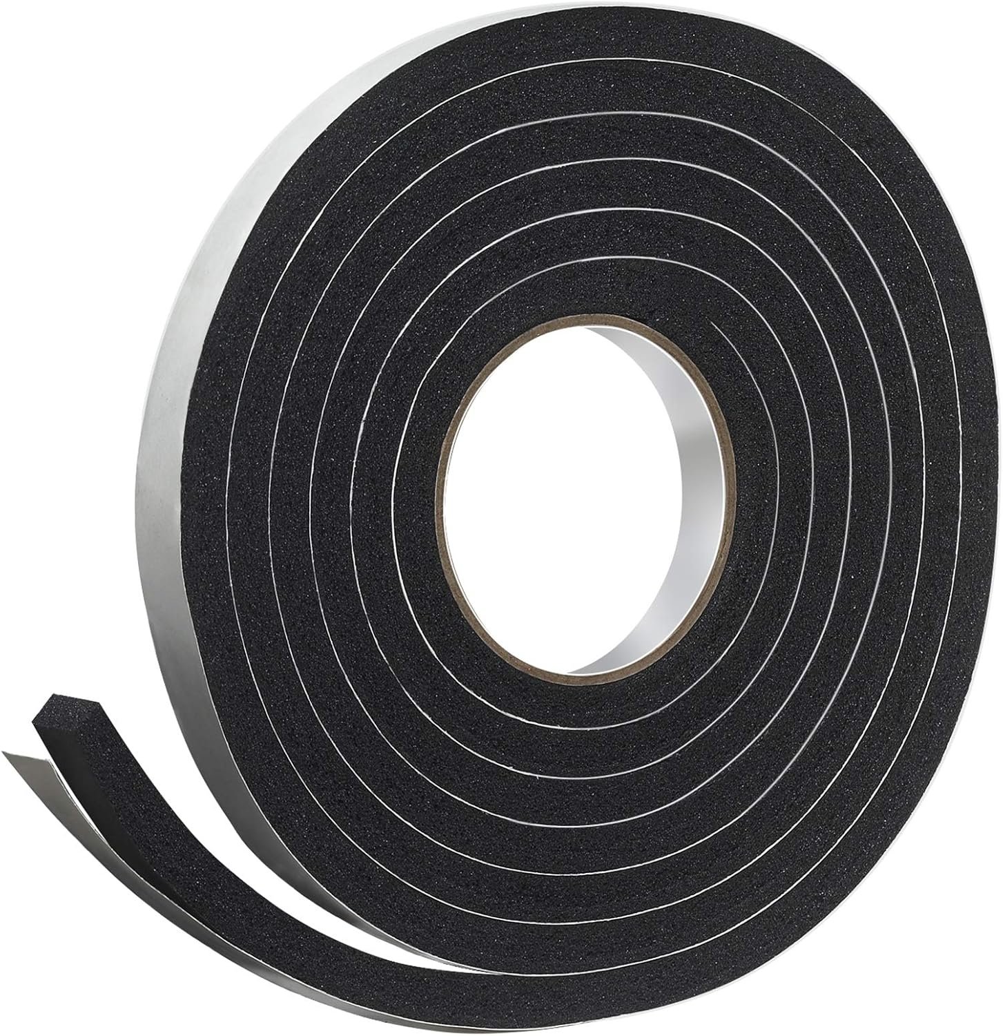 Frost King R734H Sponge Rubber Foam Tape 3/4″ W X 7/16″ H X 10′ L, Black