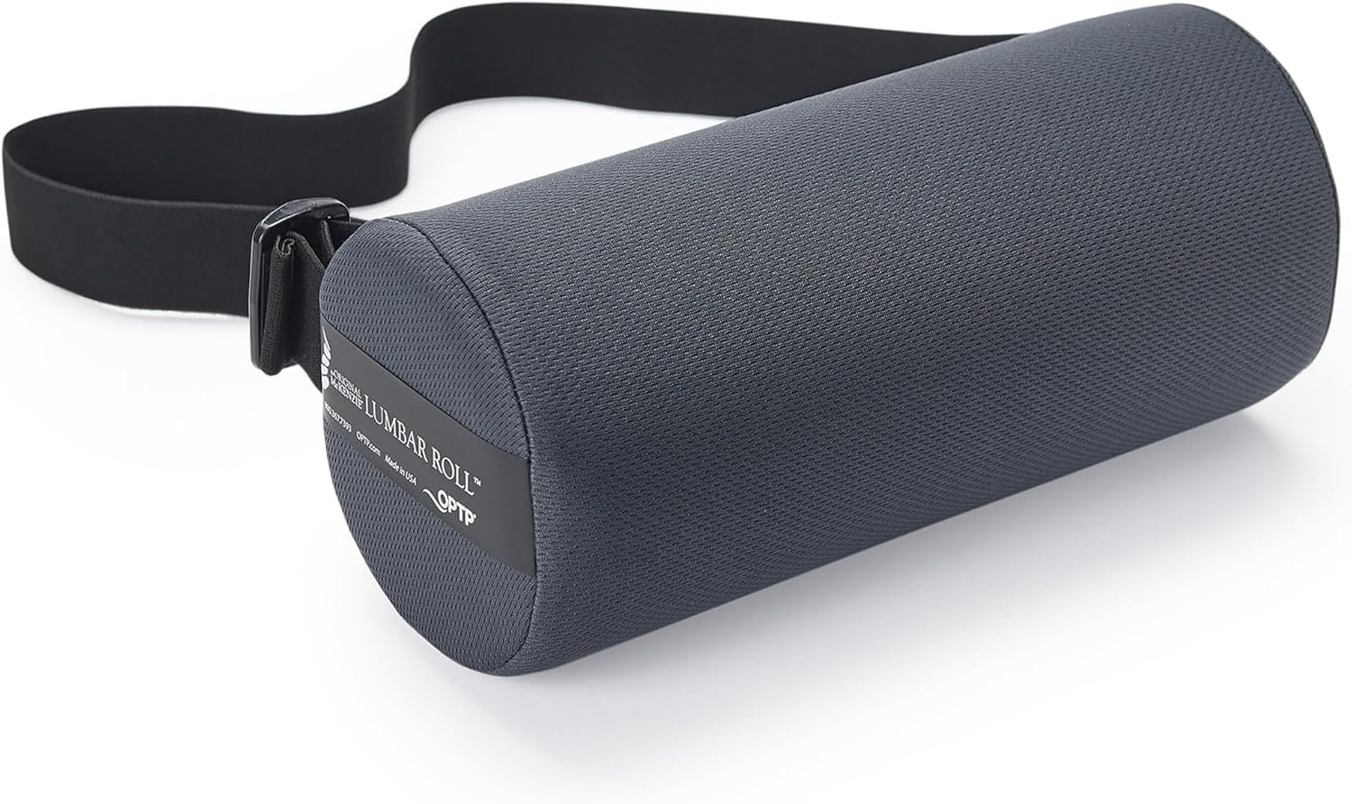 OPTP The Original McKenzie Lumbar Roll – USA-Made Low Back Lumbar Support for Office Chair & Car Seat Back Support Cushion. The Preferred Lumbar Pillow by Physical Therapists – Standard Density