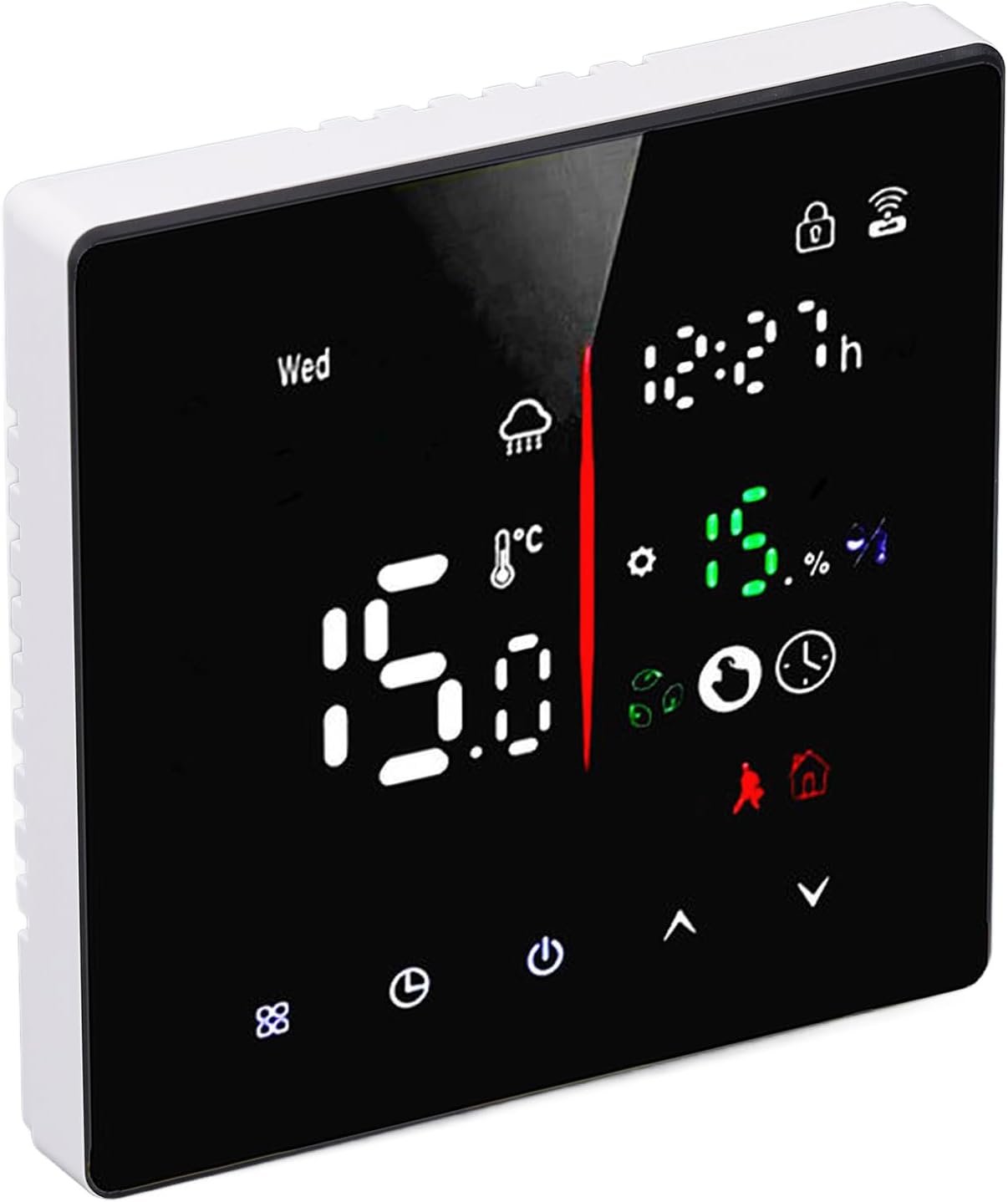 Garosa Accurate Temperature Control, Effortless Temperature Control, Customizable Thermostat, Smartphone, Energyefficient Heating, for Smart Home Automation with